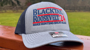 Blacktail Roosevelt ‘24 SnapBack Heather Grey/Navy