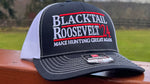Load image into Gallery viewer, Blacktail Roosevelt ‘24 SnapBack Black/White

