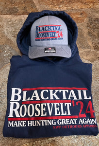 Blacktail Roosevelt ‘24 SnapBack Heather Grey/Navy