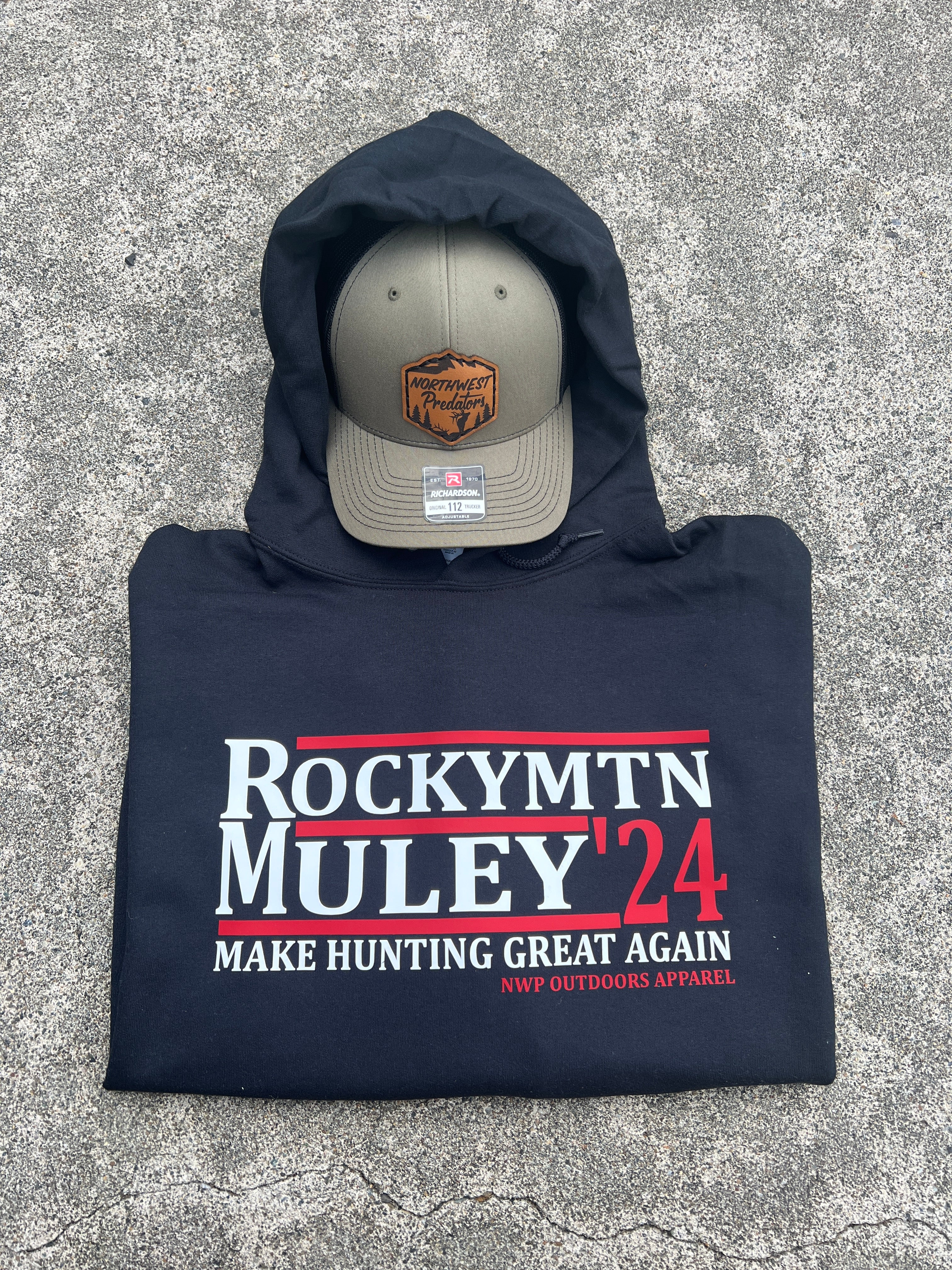 Rocky Mountain Muley ‘24 Hoodie Black